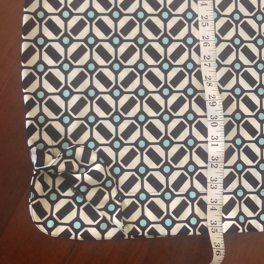 Dm Collection Belted Print Dress View 6